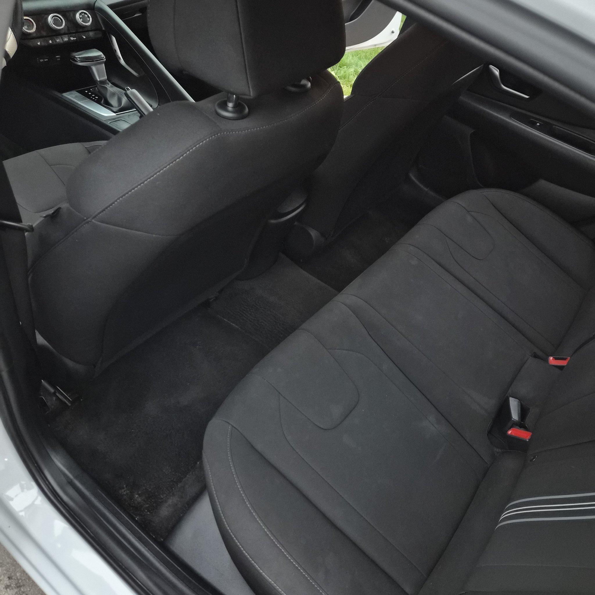 Hyundai Elantra seating and interior after detailing